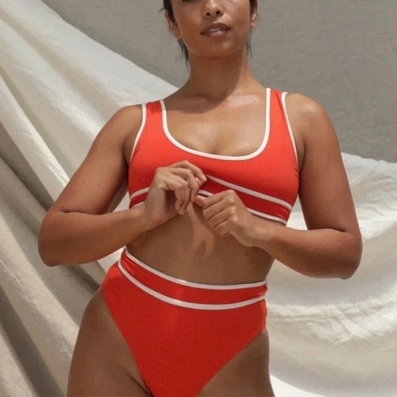 NEW! Stone Fox Swim x Free People Dahlia bikini top 19635 - Picture 3 of 13